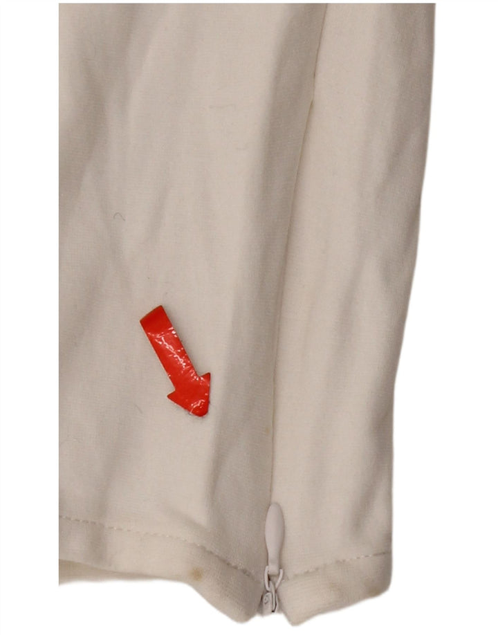 Armani Pantalon décontracté slim pour femme Medium W30 L26 Viscose blanche