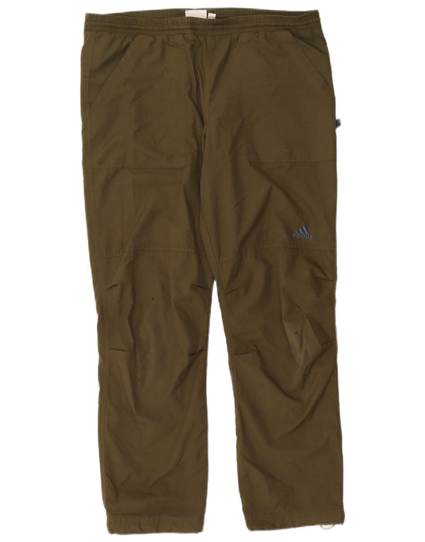 Adidas Pantalon de survêtement pour homme XL Kaki Polyester