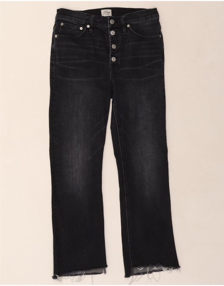 J. CREW Jean Bootcut Femme W28 L26 Coton Noir