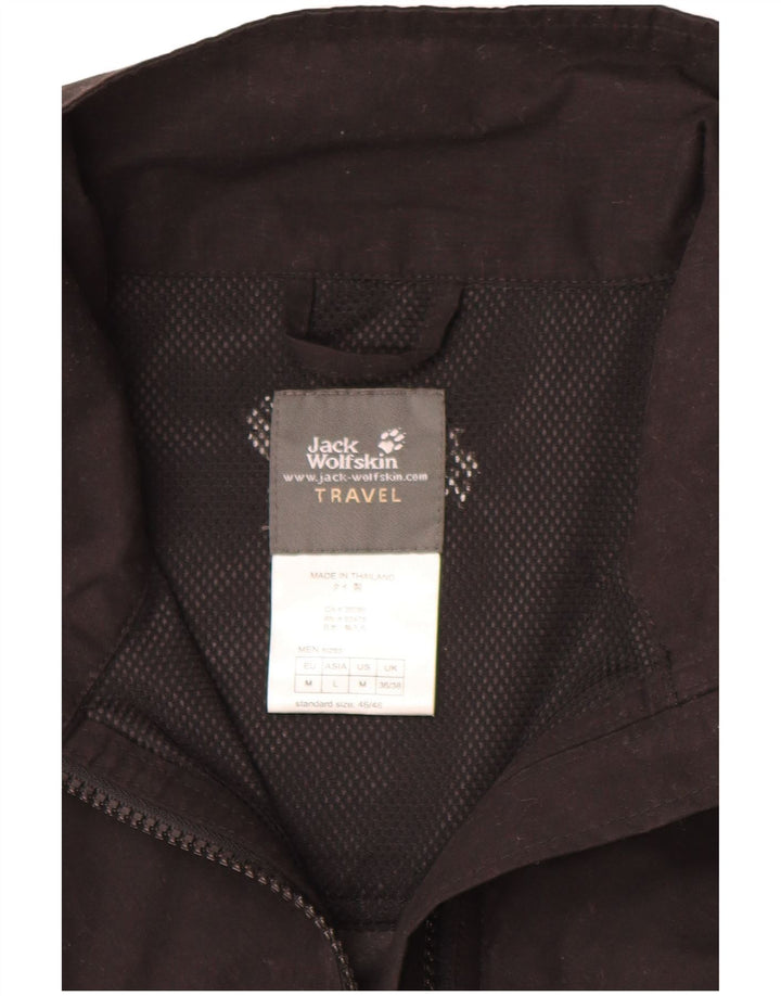Jack Wolfskin Veste de survêtement sans manches pour homme UK 36/38 Medium Noir