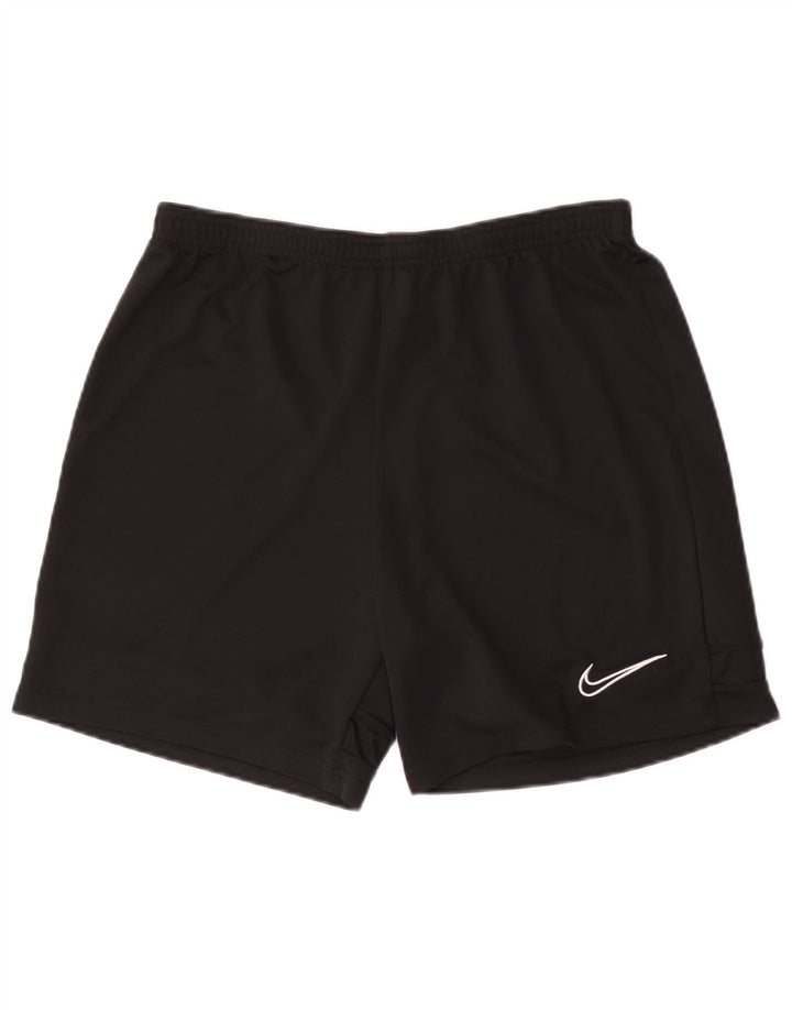 Short de sport Nike Dri Fit pour hommes, grand, noir, polyester