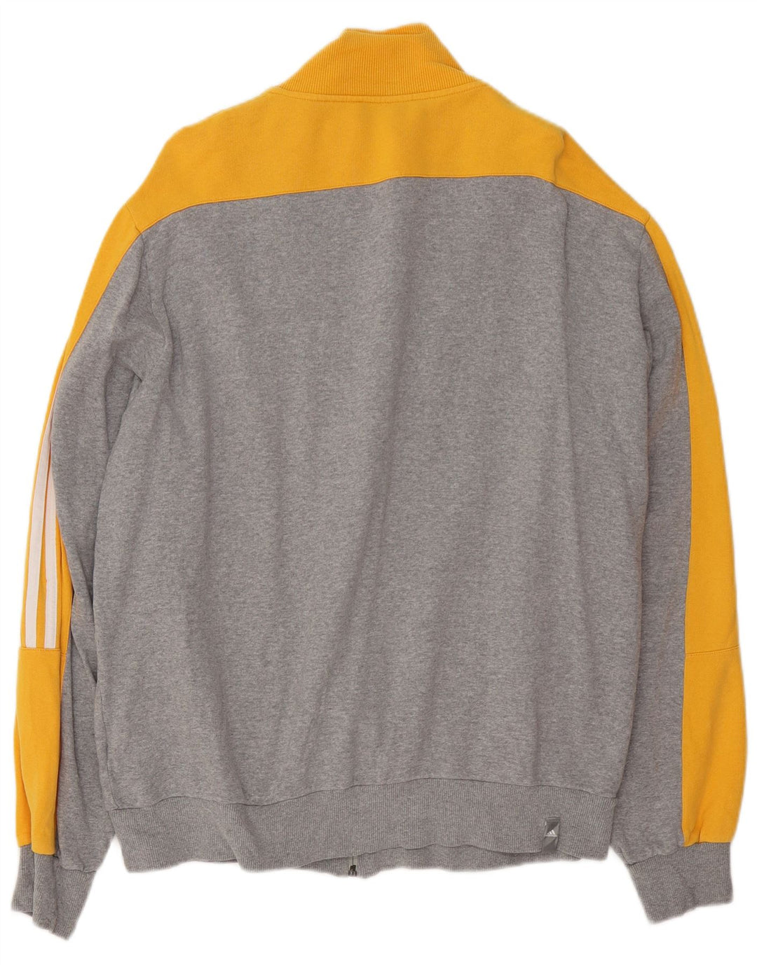 ADIDAS Veste de survêtement pour homme XL Gris Colorblock Coton