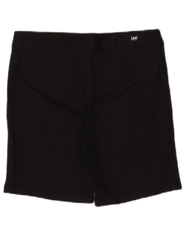 LEE Short Chino Femme US 7 Medium W30 Coton Noir