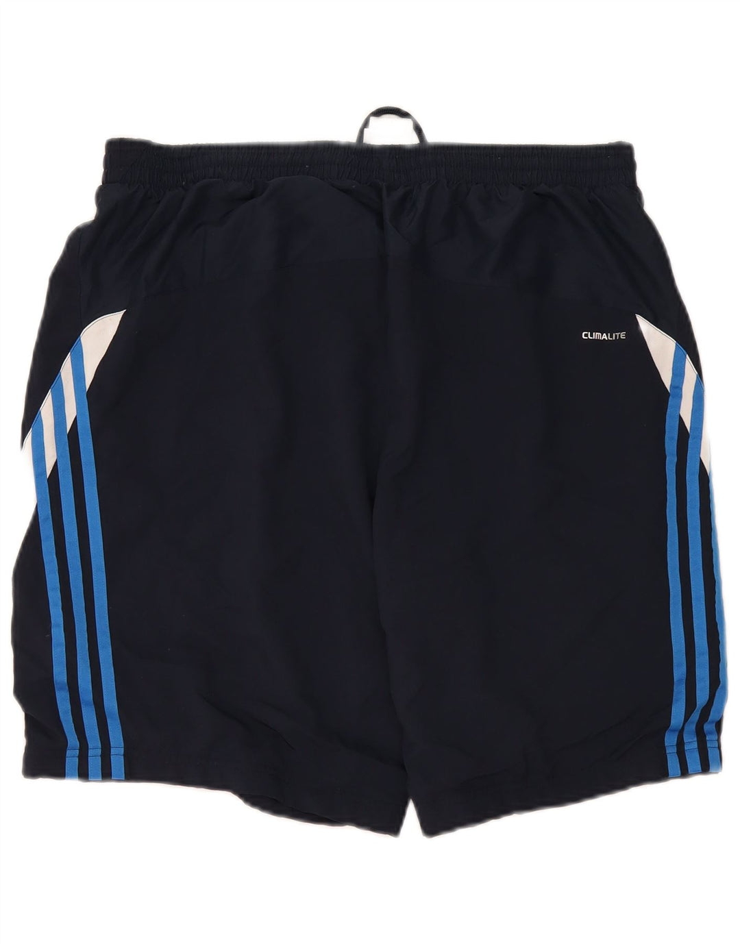 Adidas Short de sport pour homme XL Bleu marine Colorblock Polyester