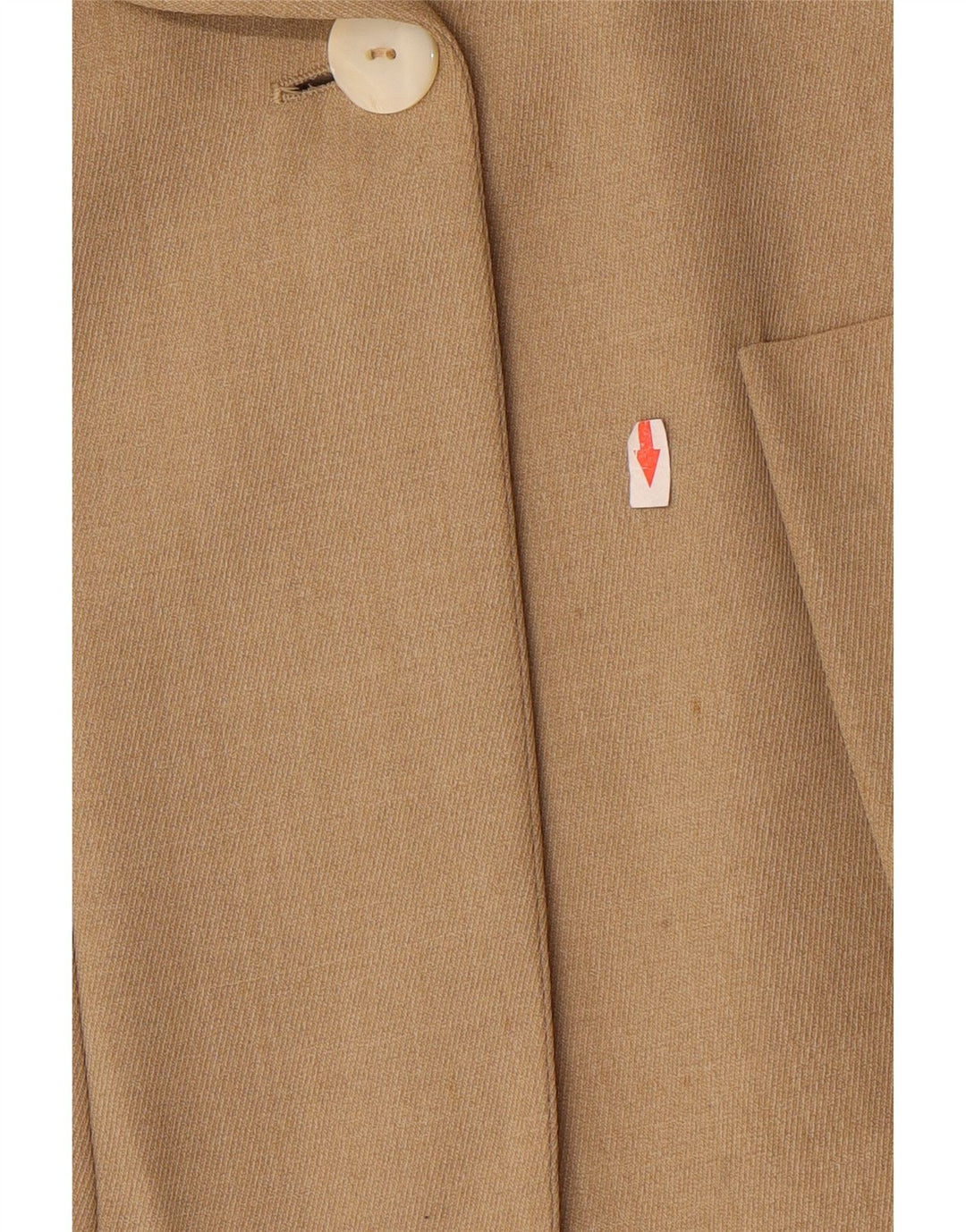 Laura Biagiotti Veste Blazer Risposte 1 Bouton Femme IT 42 Beige Moyen