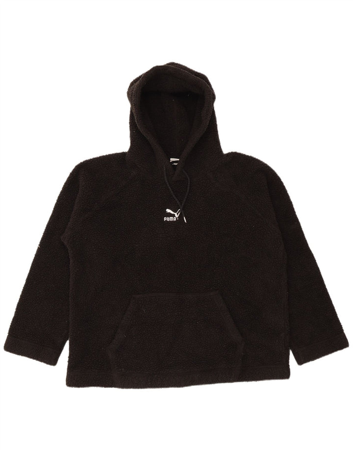 Puma Pull polaire à capuche homme noir moyen polyester