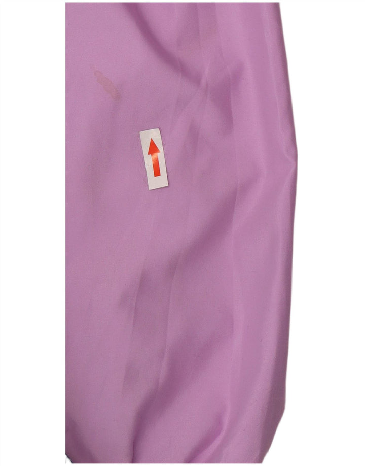 ALEX Veste de survêtement surdimensionnée pour femme UK 12 Violet moyen Colourblock