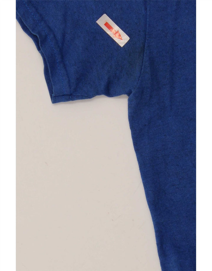 Harley Davidson T-shirt graphique pour homme Petite moto bleue