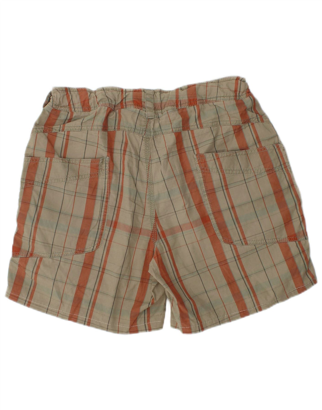 Nike Short Homme Medium W32 Vert Plaid Coton