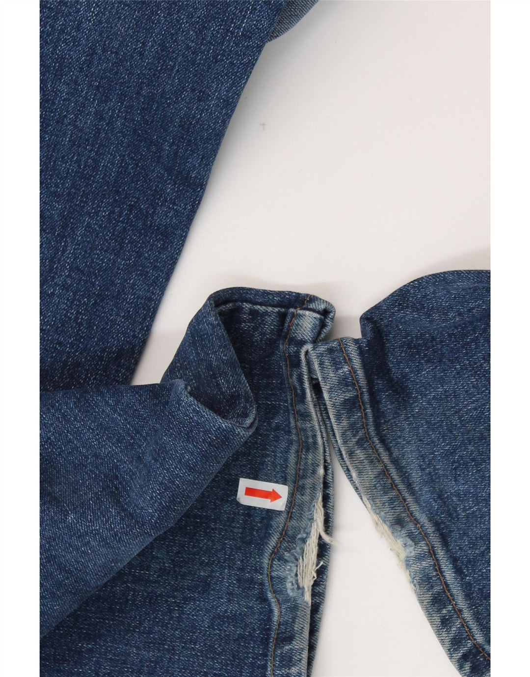 WRANGLER Jean droit homme W32 L33 bleu coton