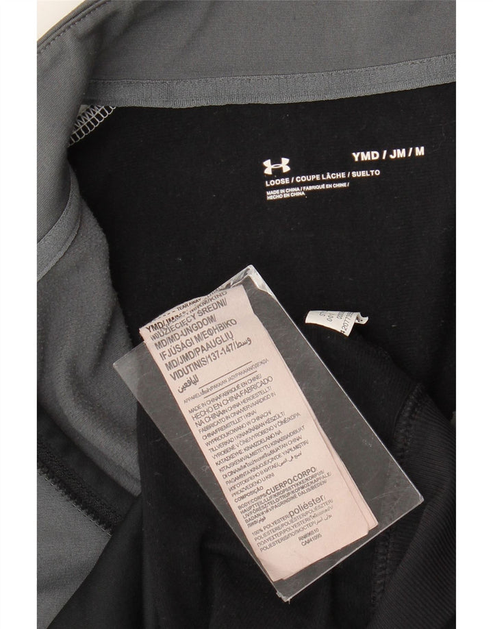 Under Armour Veste de Survêtement Garçon 9-10 Ans Gris Moyen Colourblock