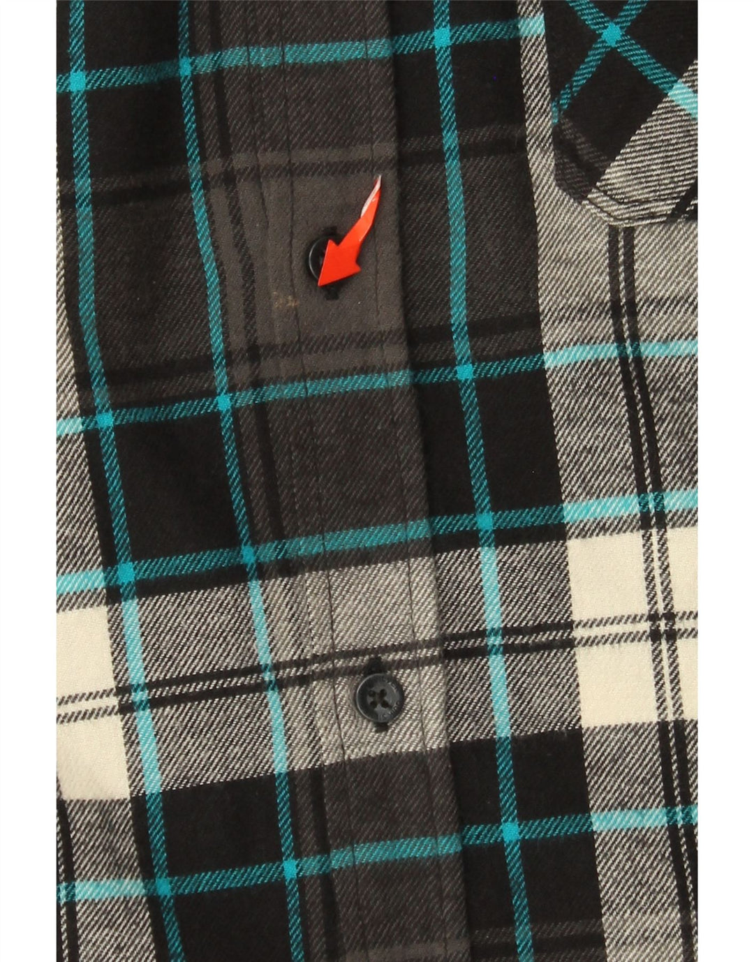 Quiksilver Chemise Regular Fit en Flanelle Homme Gris Moyen à Carreaux en Coton