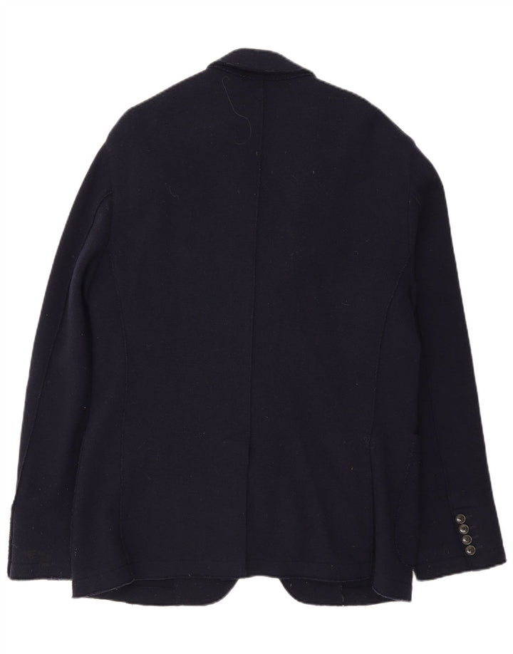 Tommy Hilfiger Veste Blazer 3 Boutons Homme IT 54 2XL Bleu Marine Laine
