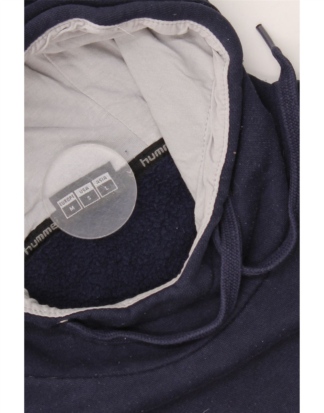 Hummel Pull à Capuche Graphique Homme Bleu Marine Moyen Coton