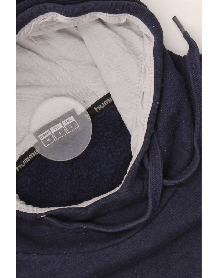 Hummel Pull à Capuche Graphique Homme Bleu Marine Moyen Coton
