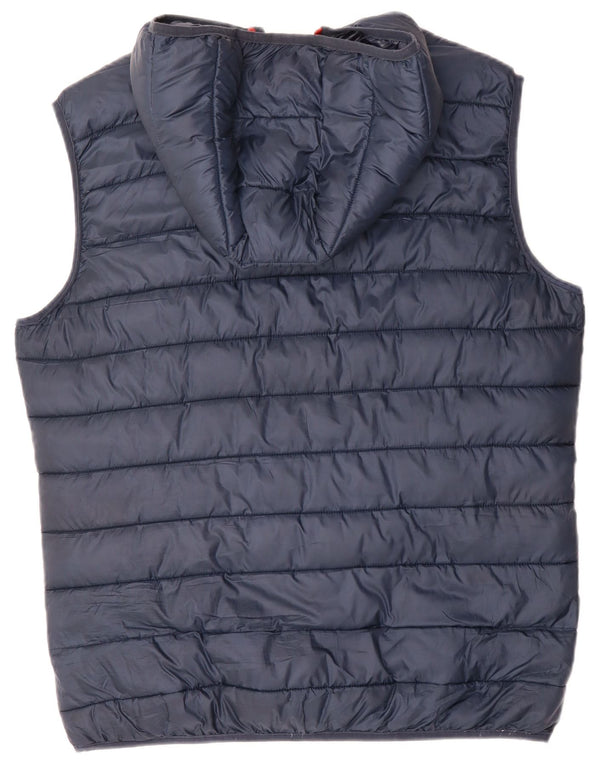 Champion Gilet rembourré à capuche pour homme UK 42 XL Bleu marine