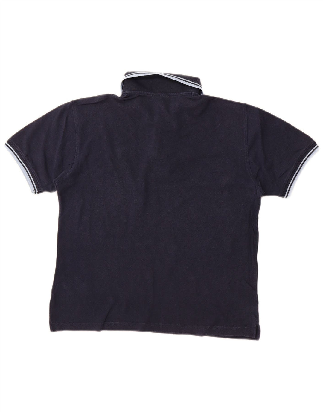 Diadora Polo Homme Petit Bleu Marine Coton
