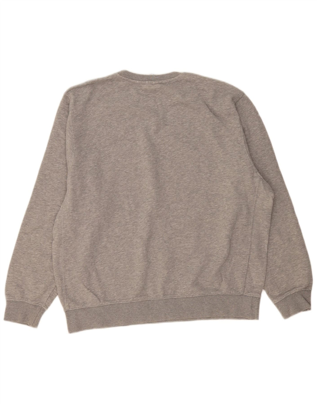 Nike Sweat-shirt graphique pour homme en coton gris Taille L