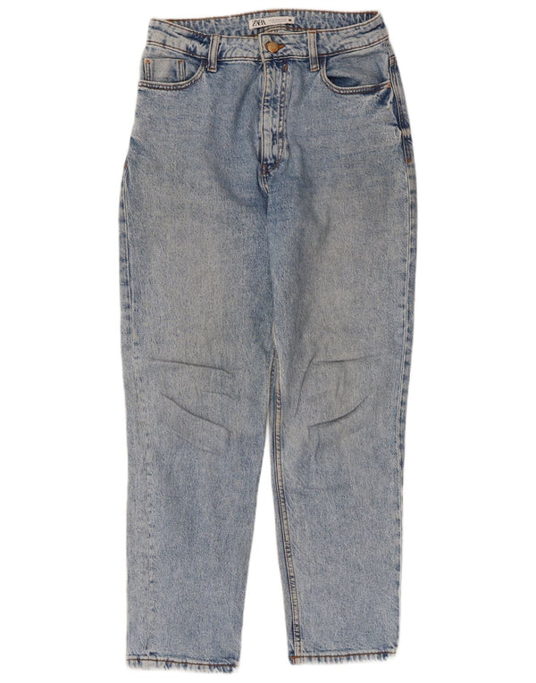 Zara Jean fuselé pour femme EU 38 Small W28 L27 Bleu