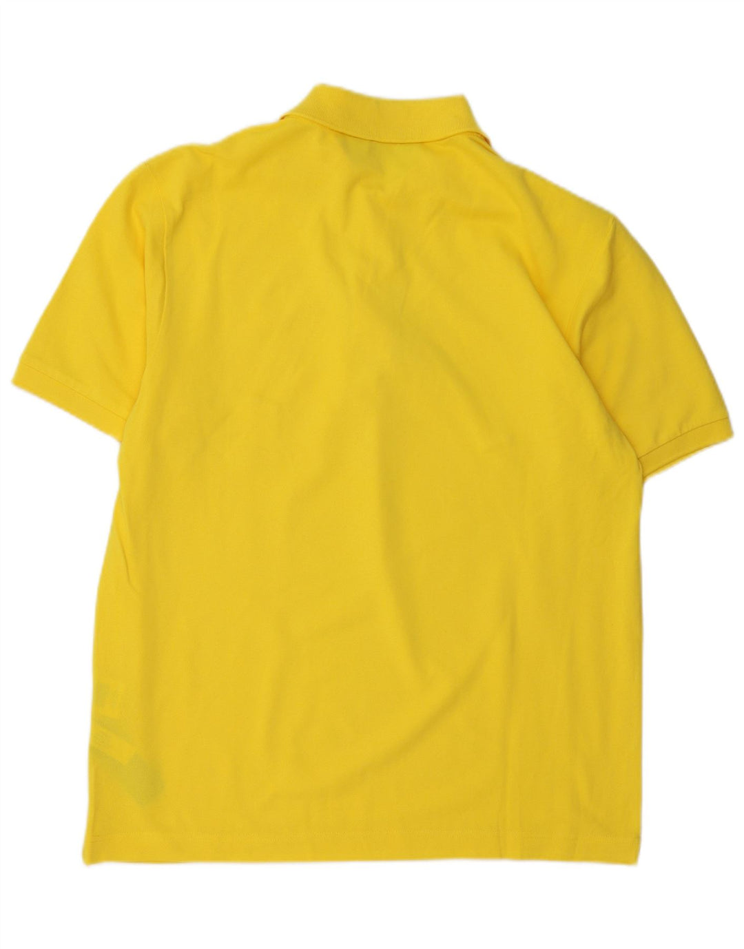 KAPPA Polo Homme Large Jaune Coton