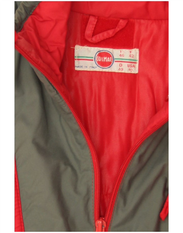 Colmar Veste de Ski Femme IT 46 Large Rouge Colourblock