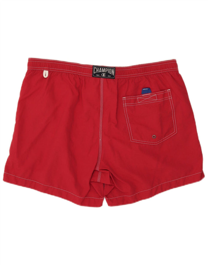 Champion Short de Bain Homme 3XL Rouge Polyamide