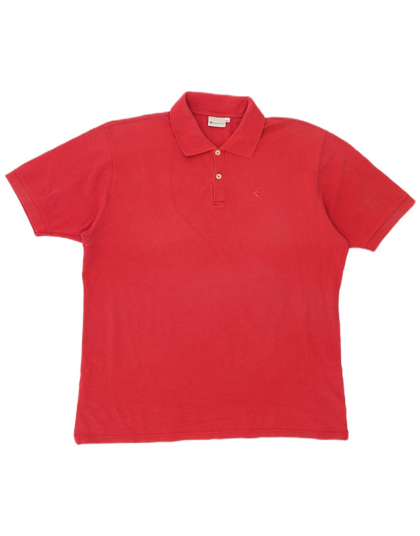 Diadora Polo Homme XL Rouge