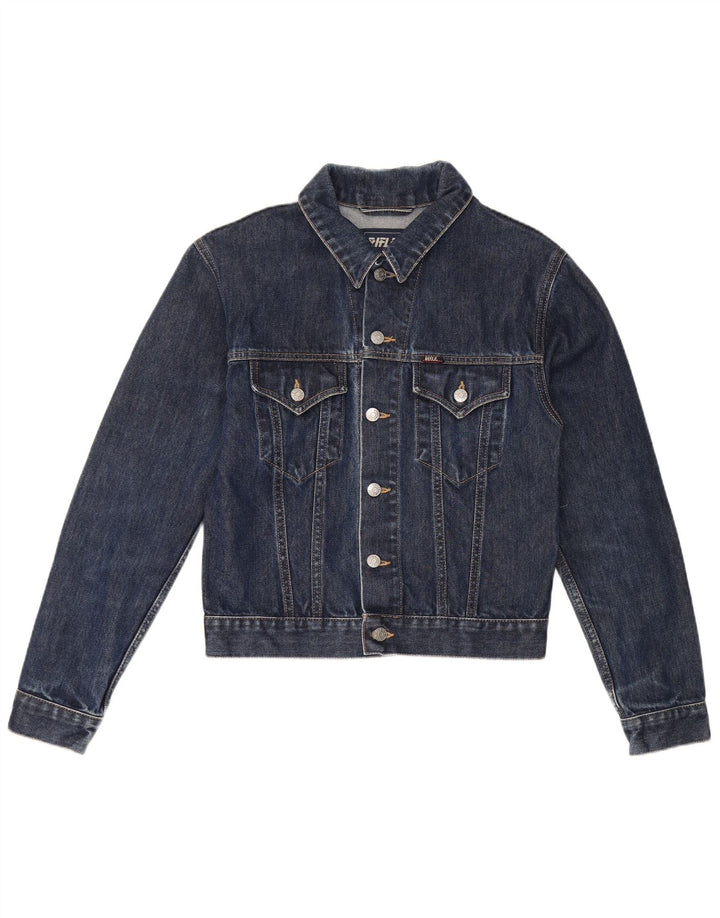 Rifle Veste en jean courte pour femme UK 6 XS Bleu Coton