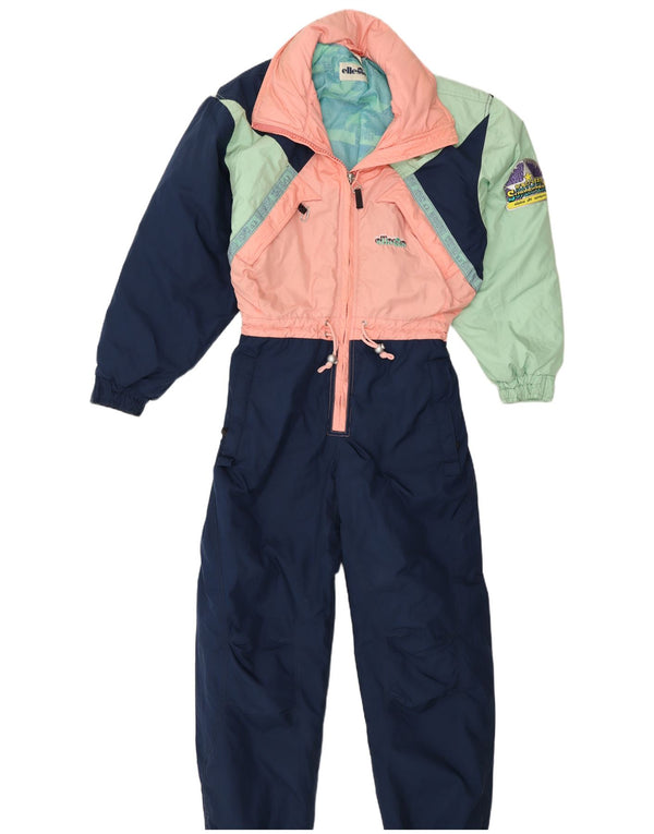 Ellesse Combinaison de ski graphique pour femme IT 42 Medium Multicolore Colourblock