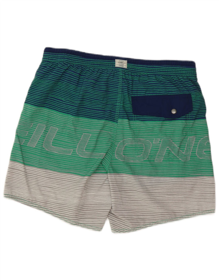 O'Neill Short de bain graphique pour homme en polyester à rayures multicolores