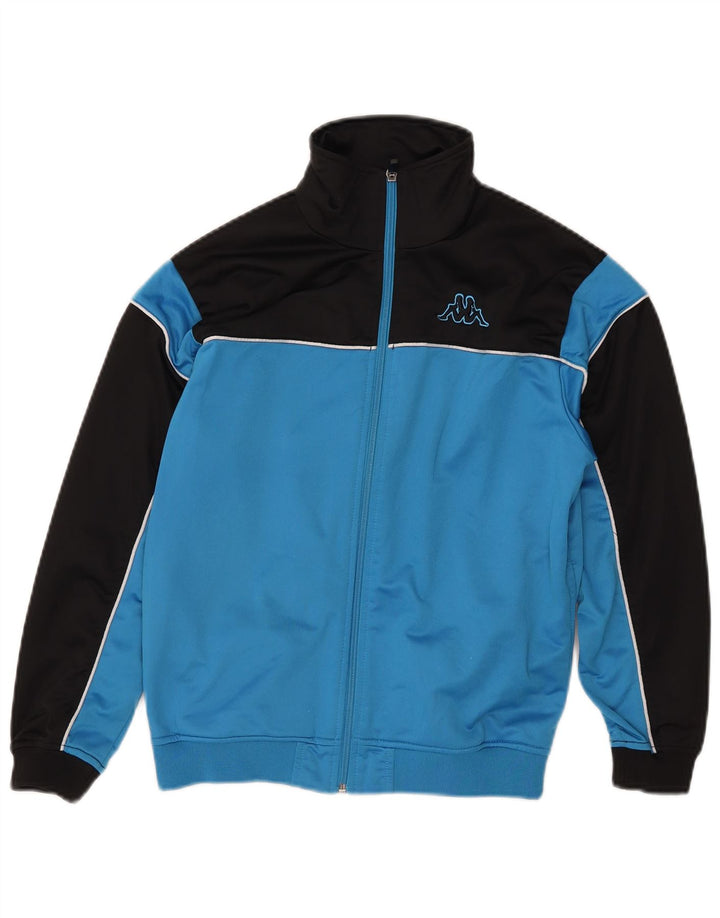 KAPPA Veste de Survêtement Garçon 11-12 Ans Bleu Colorblock Polyester