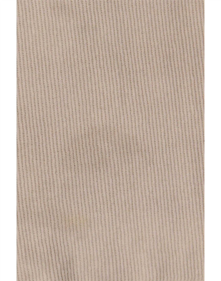 Zara Womens Crop T-Shirt Top UK 16 Grand Blanc Cassé Polyester