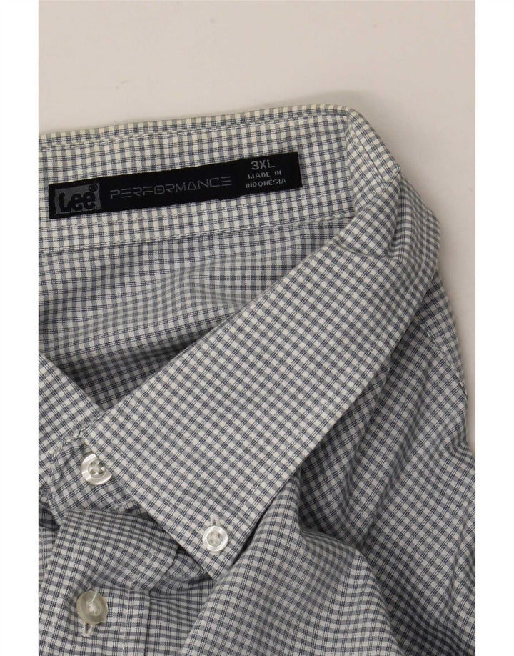 Lee Chemise Homme 3XL Carreaux Bleus