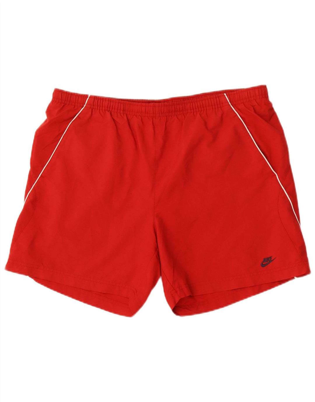 Short de sport Nike pour hommes, grand, rouge, polyester