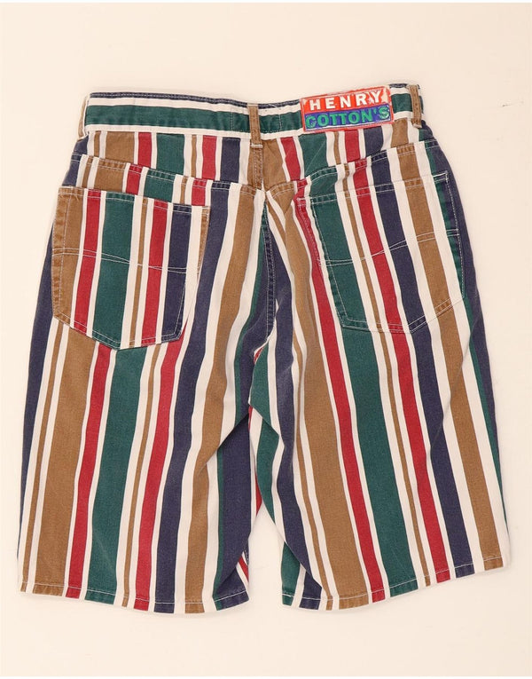 Henry Cottons Short en Jean Homme IT 48 Medium W30 Coton Multicolore