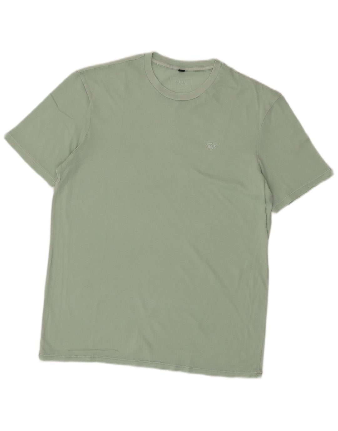 ARMANI JEANS T-Shirt Homme Petit Vert Coton