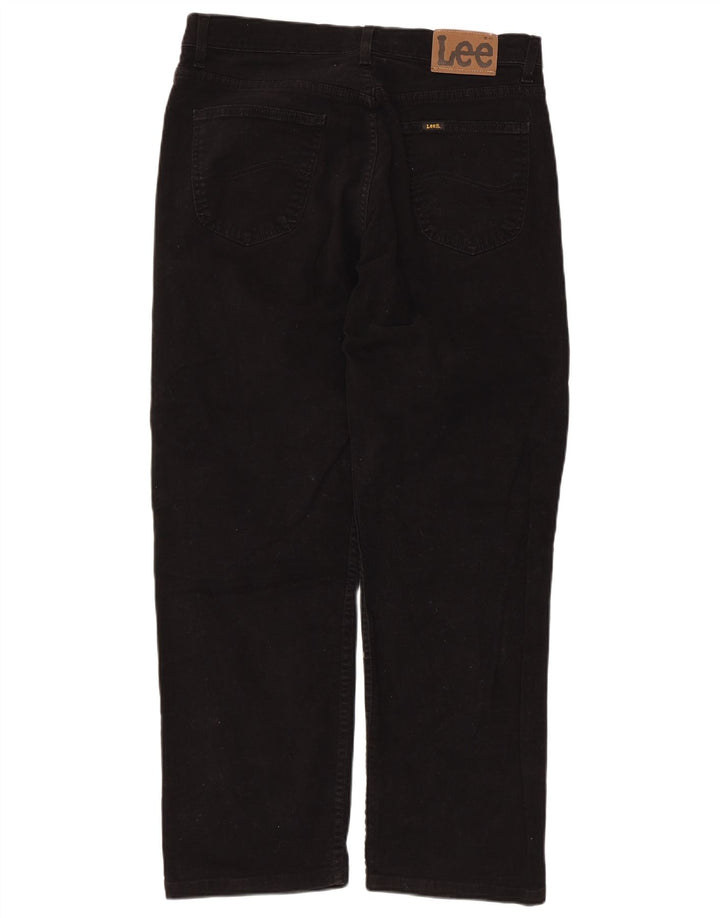 Lee Jean Droit Brooklyn Homme W36 L28 Noir Coton