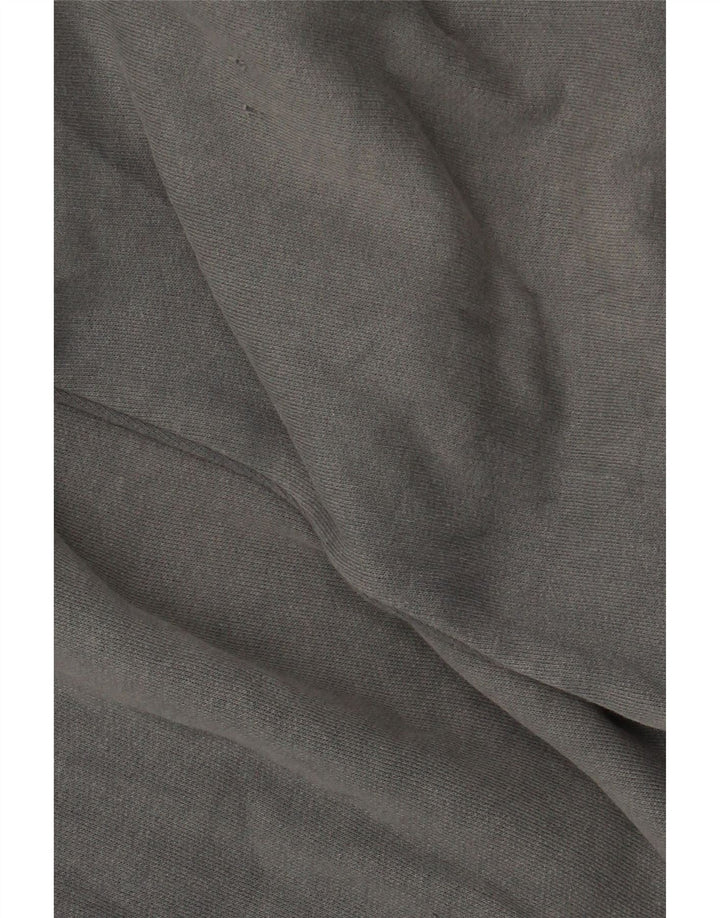 Chewan Sweat-shirt à col polo pour homme XL Gris géométrique