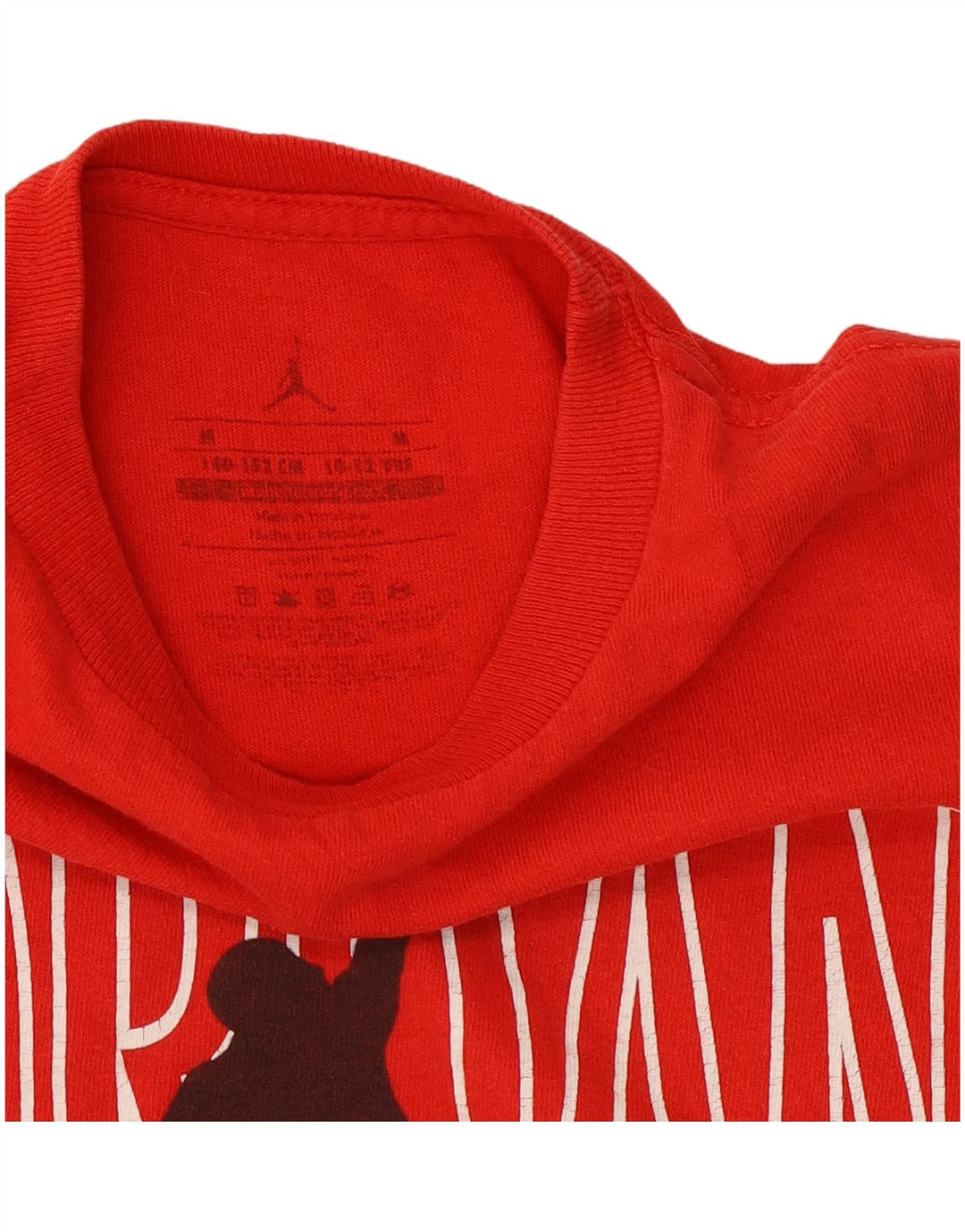 Jordan T-shirt graphique pour garçon 10-11 ans Rouge moyen