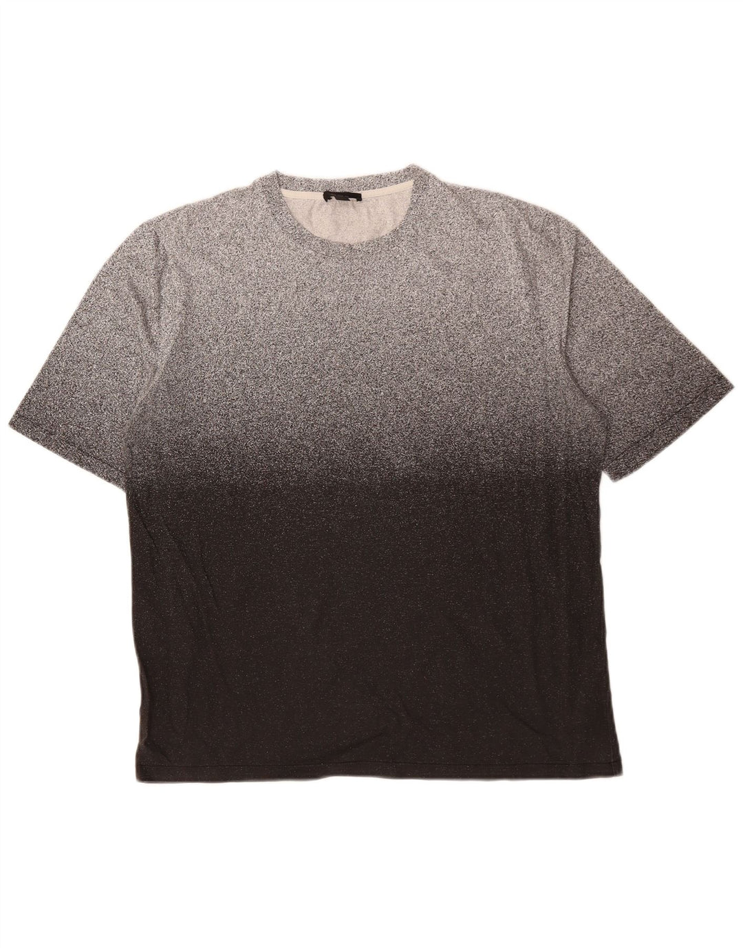 Cos T-Shirt Homme Haut Large Gris Moucheté Coton