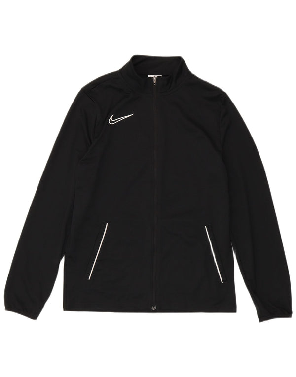 Veste de survêtement Nike Dri Fit pour garçon 13-14 ans XL Noir Polyester