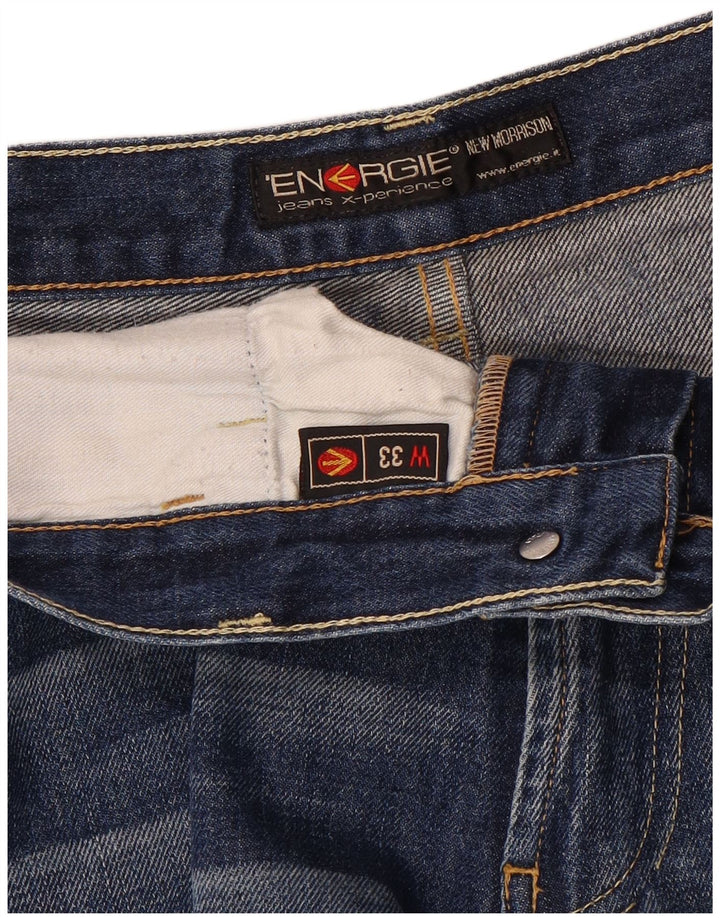 Energie Mens New Morrison Bootcut Jeans W33 L32 Bleu Classique