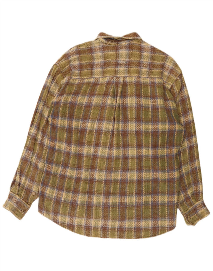 Trussardi Chemise En Flanelle Grand Carreau Vert |