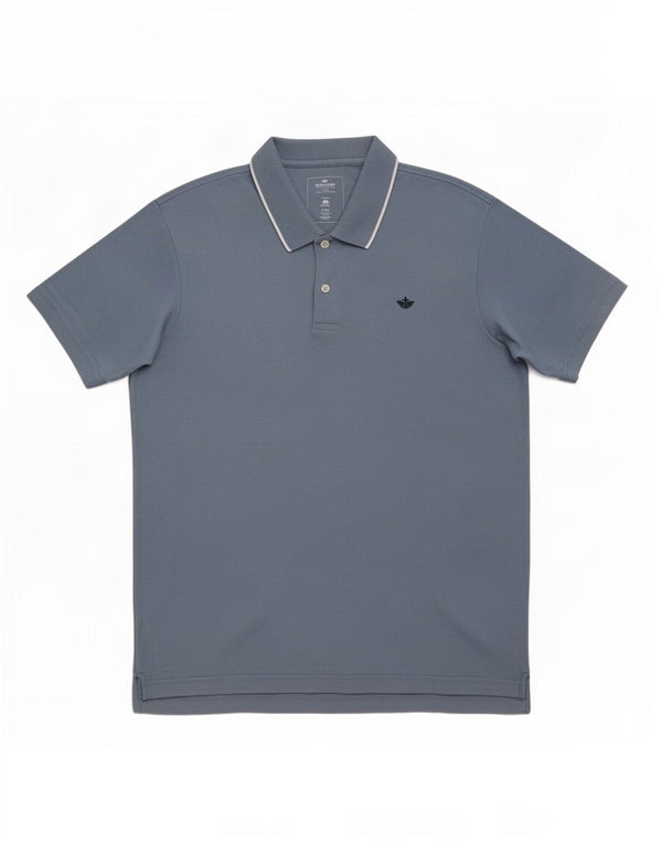 Dockers Polo Homme Bleu Moyen Coton