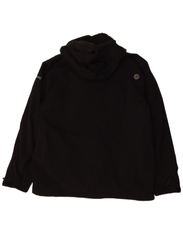 Animal Veste utilitaire à capuche pour homme UK 42 XL Nylon noir