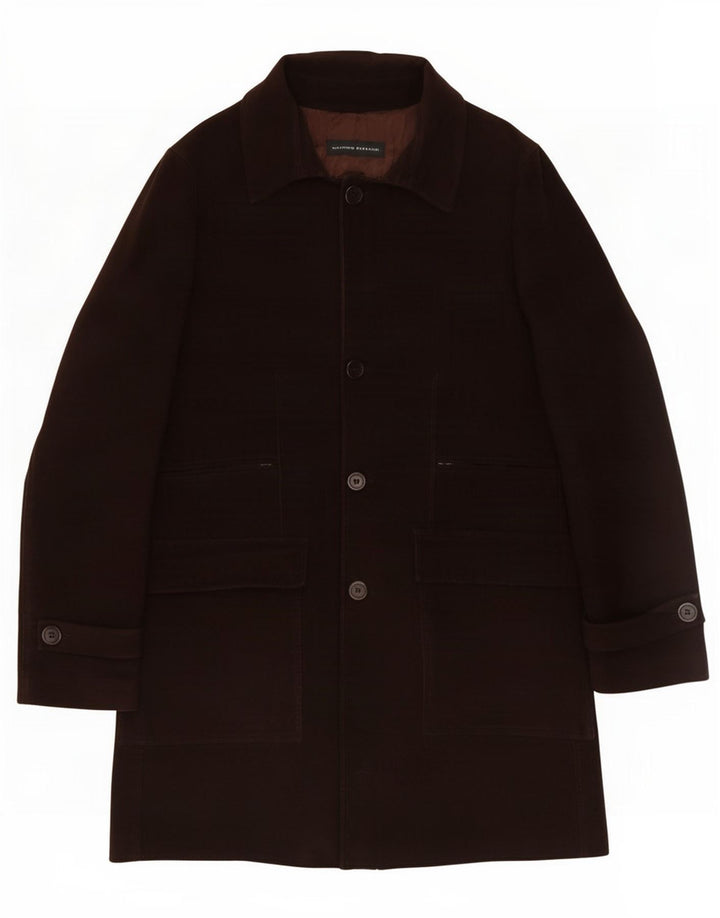 Massimo Rebecchi Manteau pour homme UK 38 Marron moyen