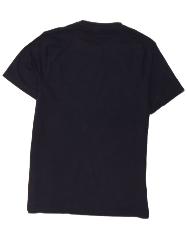 Mountain Warehouse T-Shirt Graphique Homme Bleu Marine Moyen Coton