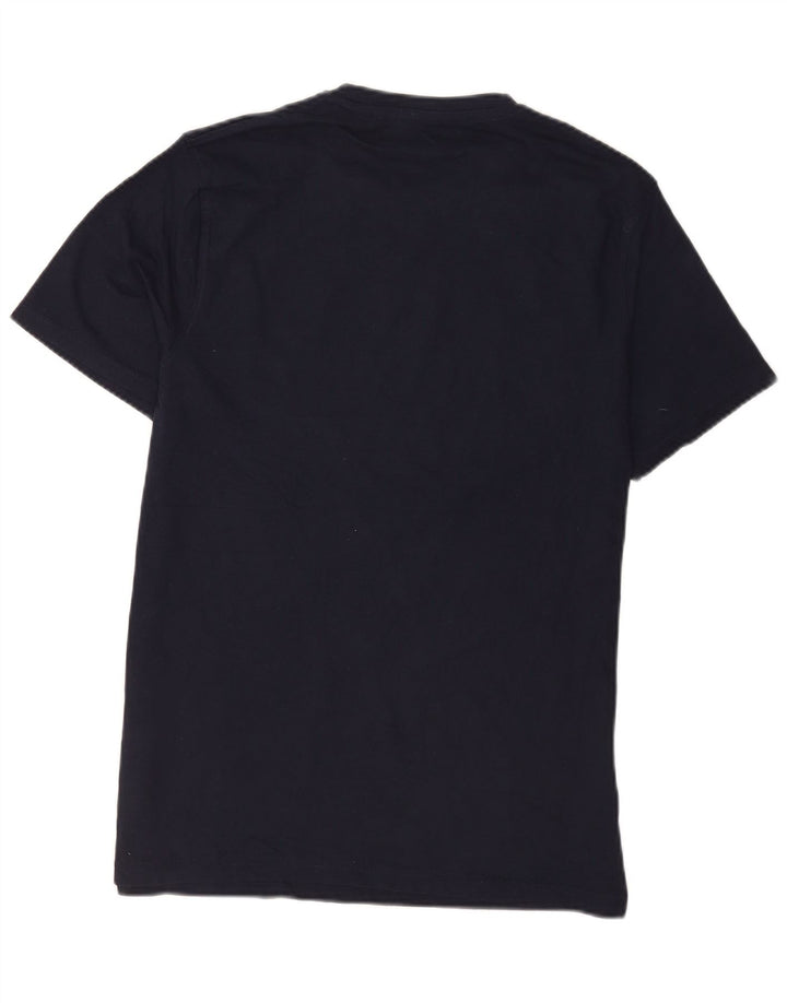 Mountain Warehouse T-Shirt Graphique Homme Bleu Marine Moyen Coton