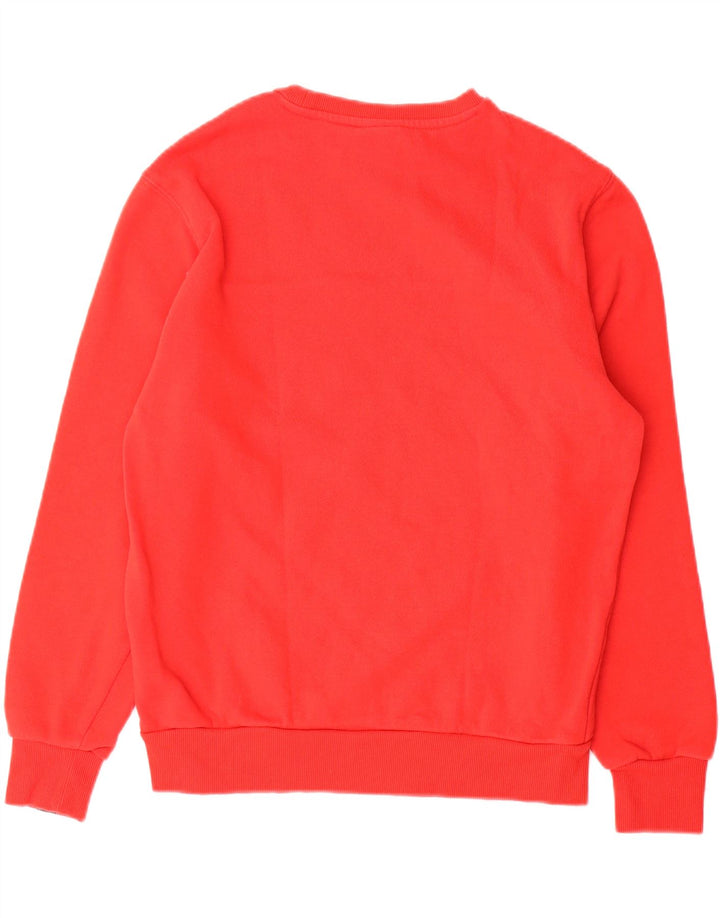 Ellesse Sweat-shirt graphique en coton rouge moyen pour homme