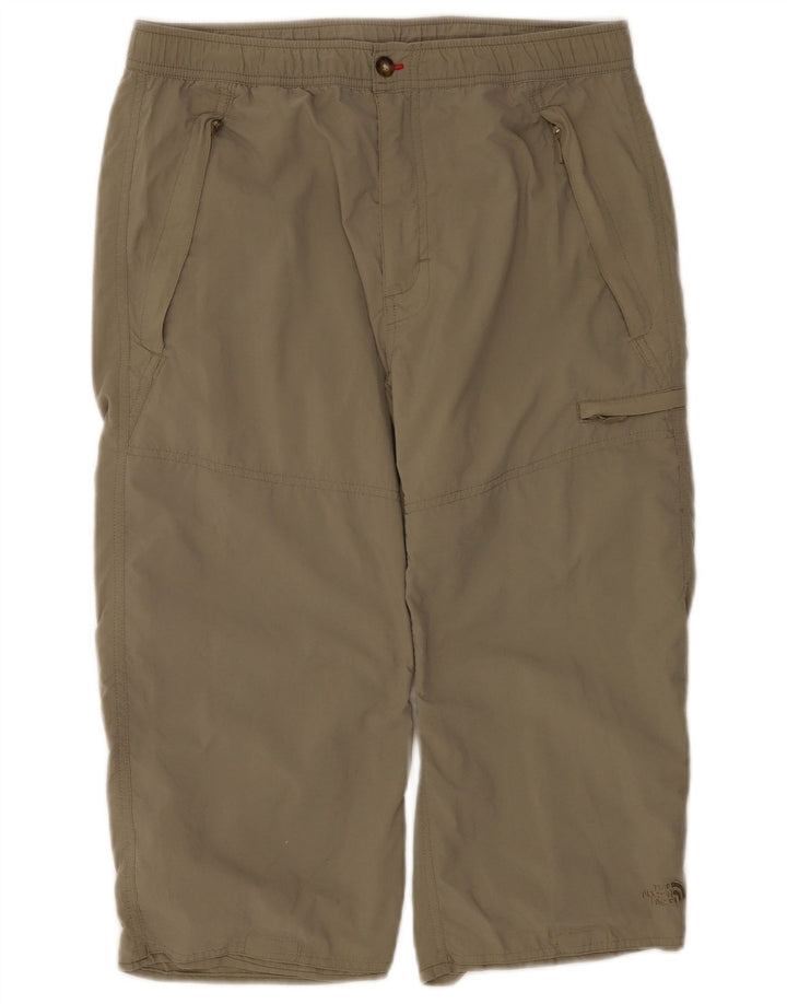 The North Face Pantalon Cargo Capri Pour Homme Petit W28 L18 Kaki Polyester